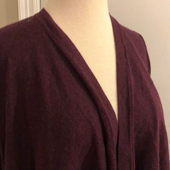 Barneys NY Marino wool button front cardigan - Picture 4 of 7